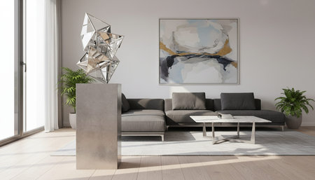 Indoor Living Room Home Decor Background