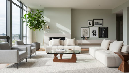 Indoor Living Room Home Decor Background