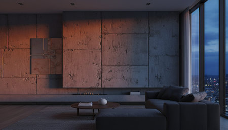 Indoor Living Room Home Decor Background
