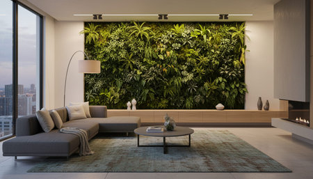 Indoor Living Room Home Decor Background