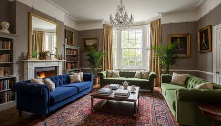 Indoor Living Room Home Decor Background