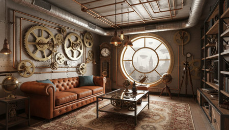 Indoor Living Room Home Decor Background