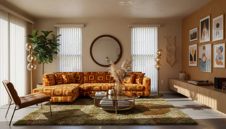 Indoor Living Room Home Decor Background