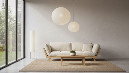 Indoor Living Room Home Decor Background