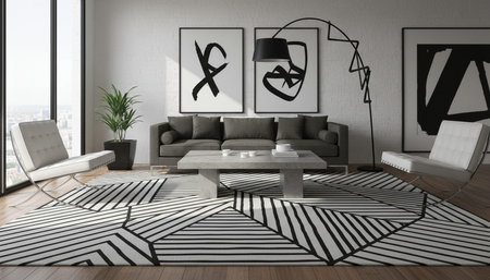 Indoor Living Room Home Decor Background
