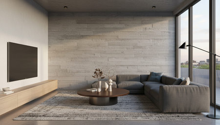 Indoor Living Room Home Decor Background