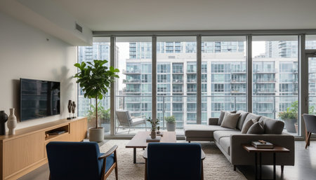 Indoor Living Room Home Decor Background