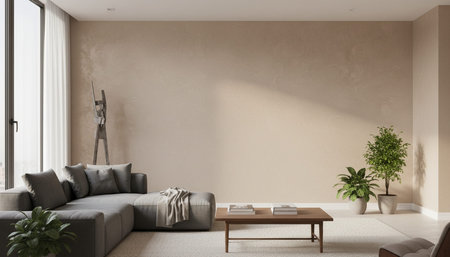 Indoor Living Room Home Decor Background