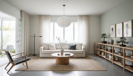 Indoor Living Room Home Decor Background