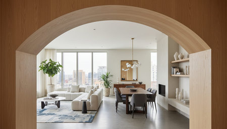 Indoor Living Room Home Decor Background