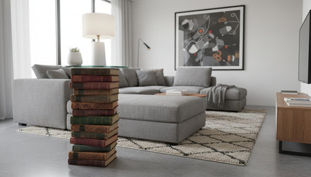 Indoor Living Room Home Decor Background