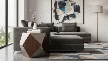 Indoor Living Room Home Decor Background