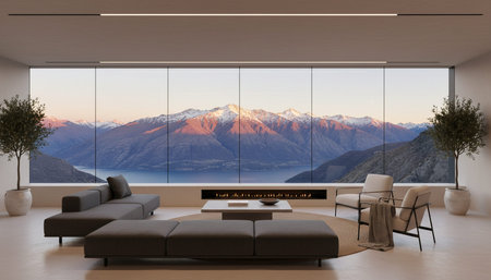 Indoor Living Room Home Decor Background