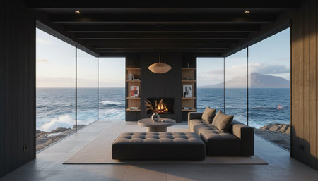 Indoor Living Room Home Decor Background