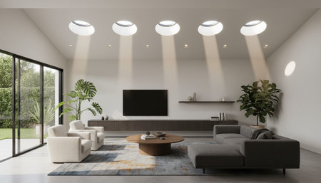 Indoor Living Room Home Decor Background