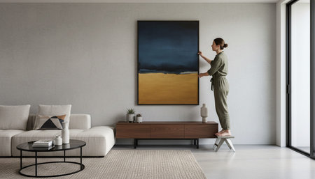 Indoor Living Room Home Decor Background