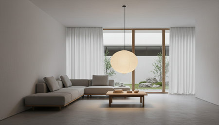 Indoor Living Room Home Decor Background