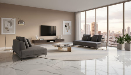 Indoor Living Room Home Decor Background