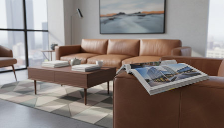 Indoor Living Room Home Decor Background
