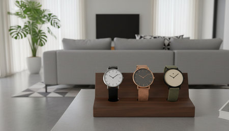 Indoor Living Room Home Decor Backgroundの写真素材