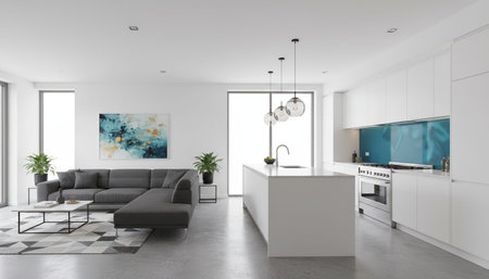 Indoor Living Room Home Decor Background