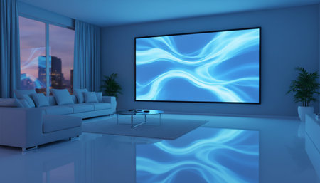 Indoor Living Room Home Decor Background