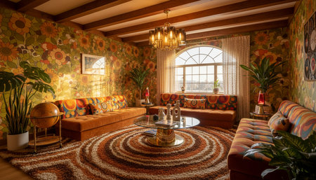 Indoor Living Room Home Decor Background