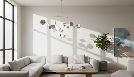Indoor Living Room Home Decor Background