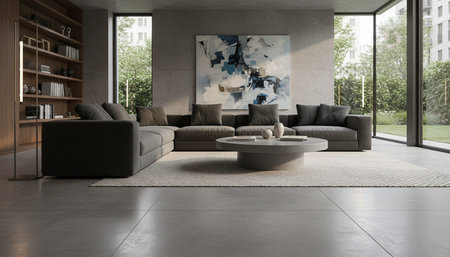 Indoor Living Room Home Decor Background