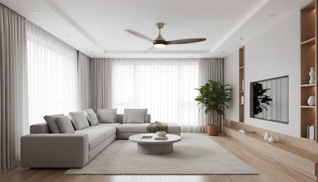 Indoor Living Room Home Decor Background