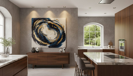 House Interior Decor Background