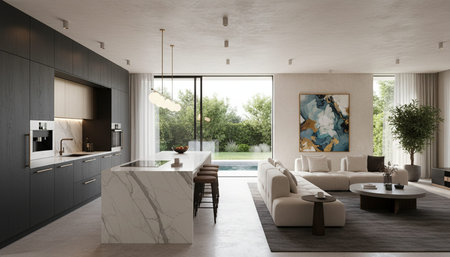 House Interior Decor Background