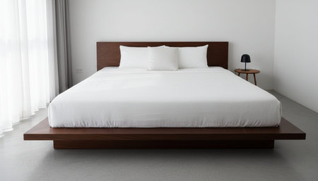 Residential Bedroom Interior Scene