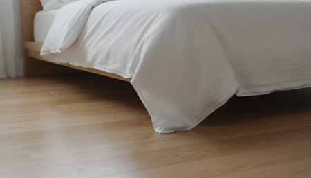 Residential Bedroom Interior Scene