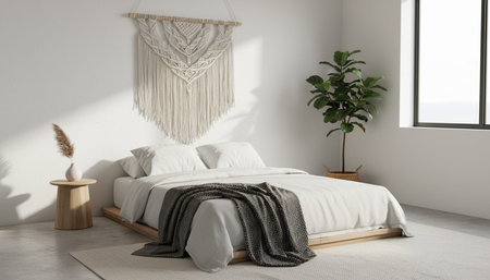 Bedroom Decor Home Interior Background