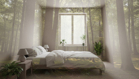 Bedroom Decor Home Interior Background
