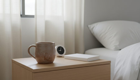 Residential Bedroom Interior Background