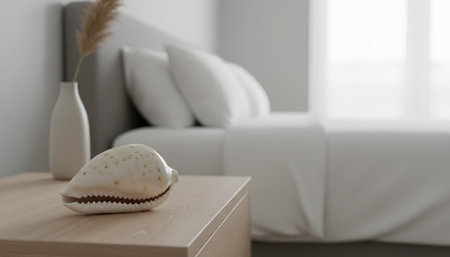 Residential Bedroom Interior Background