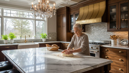 Residential Kitchen Interior Scene