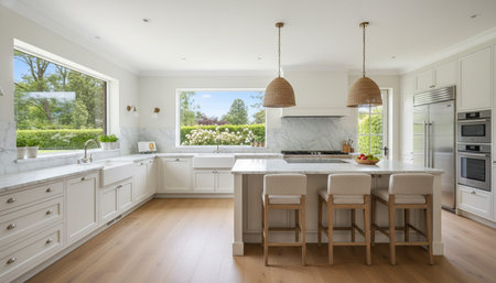 Residential Kitchen Interior Scene