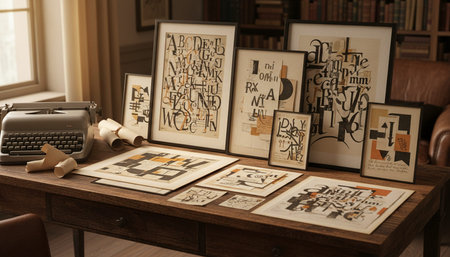 Home Work Space Interior Background