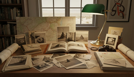 Home Work Space Interior Background