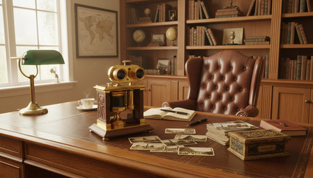 Home Work Space Interior Background