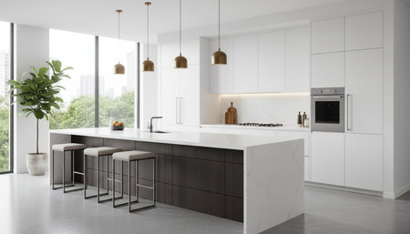 Residential Kitchen Interior Scene