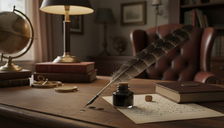 Home Work Space Interior Background