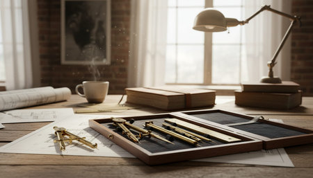 Home Work Space Interior Background