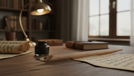 Home Work Space Interior Background