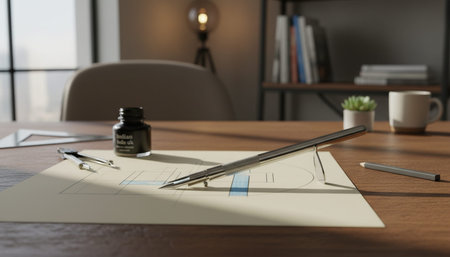 Home Work Space Interior Background