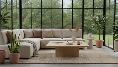 Home Interior Backgroundの写真素材