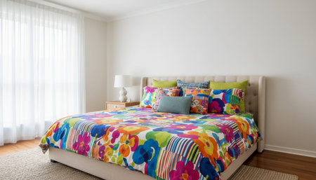 Clean Interior Room Scene Background for Creative Design